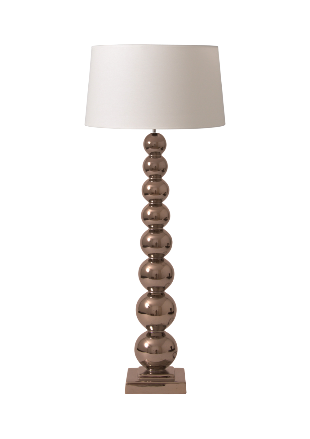 Table lamp with 8 balls 